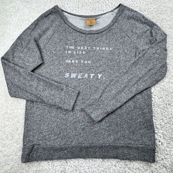 Good Hyouman Sweatshirt The best Things In Life Make You Sweaty XS/S - Picture 1 of 7